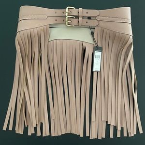 BCBG MaxAzria Fringe Belt